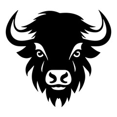 bison silhouette logo