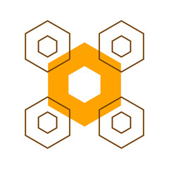 Hexagon Pattern Shape