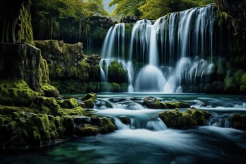 river wallpaper | stone in river | wave in river | waterfall | river in the jungle