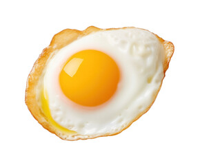 Fried egg isolated