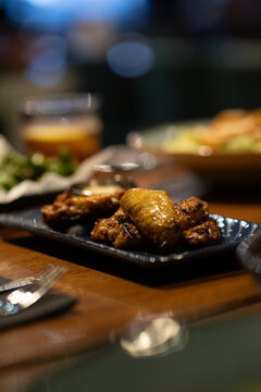 fried chicken wings 