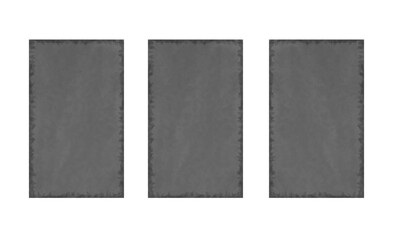 black leather cover