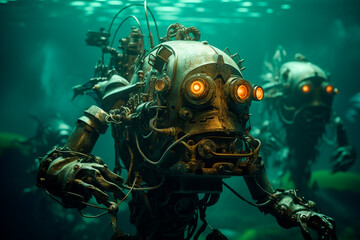 Underwater Steampunk - Monster