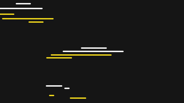 Animated Straight Lines