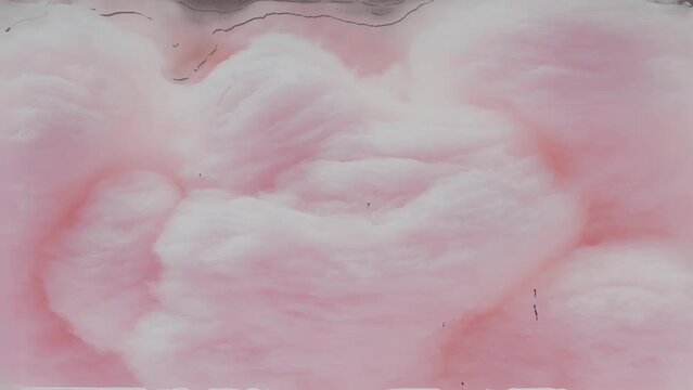 Up to 4K resolution, Pink Fluffy, Generative AI with blender