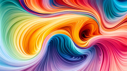 Obraz premium abstract background with rainbow