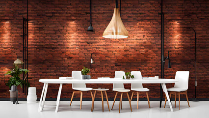 table and chairs in cafe