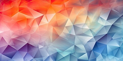 Fototapeta premium Triangles with a light gray gradient. A colorful abstract artwork with triangles. a new look for your company