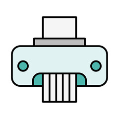 Paper Shredder Icon Design