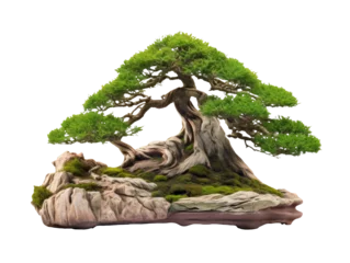 Foto op Plexiglas Detailed Bonsai Tree © dasom