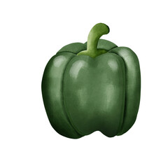 green bell pepper