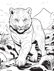 lion cartoon color pages drawing pages for boys, lion king drawing book, king of ju