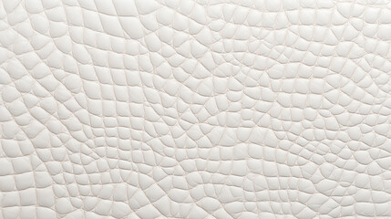 White Leather Texture used as luxury classic Background, Created using generative AI tools.