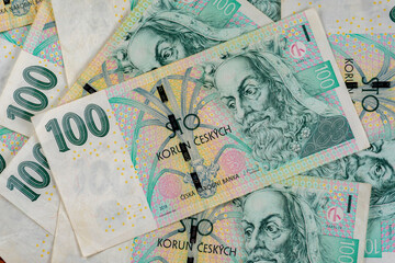 Money of Czech Republic.