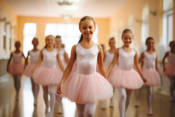 First Grade Ballet Studio Delight