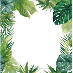 Fototapeta na wymiar wedding invitation card set template design with watercolor greenery leaf and branch