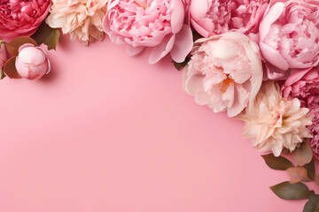 Enchanted Pink Dreams: Peonies and Roses Fantasy