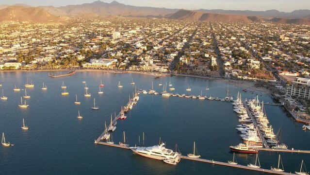 La Paz, Baja California Sur, dron 4K, M&eacute;xico 