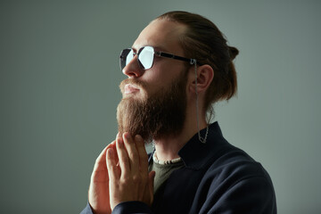 style with sunglasses