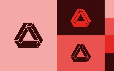  Modern creative logo design to Triangle, logo design, 3d  Triangle brand, Triangle icons, Triangle logo, vector