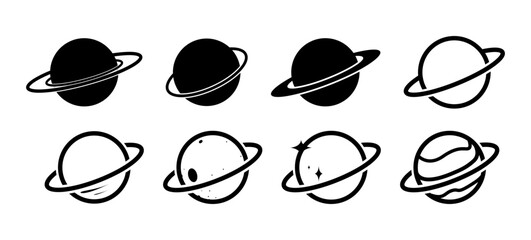 Set of 8 planets