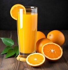 Fresh orange juice