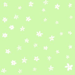 seamless pattern with snowflakes