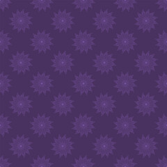 Naklejka na ściany i meble Purple luxury vector seamless pattern.