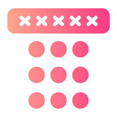 security gradient icon