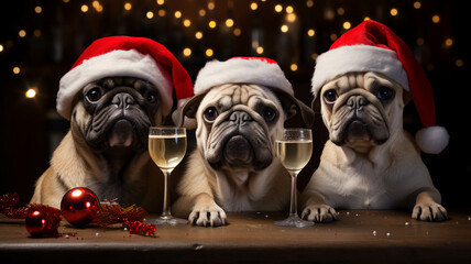 "Dogs on Christmas