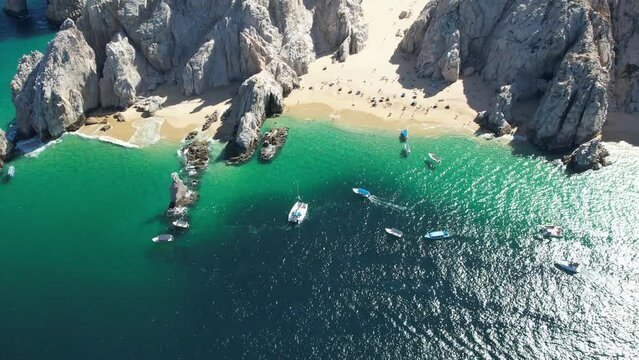 Los cabos, Baja California Sur, M&eacute;xico, dron 4k