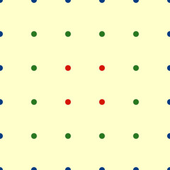 Circles pattern. Spots seamless ornament. Dot motif. Circular figures backdrop. Rounds background. Spotted wallpaper. Digital paper, textile print, web design, abstract image. Vector illustration.