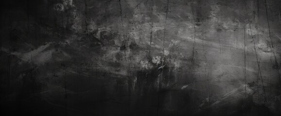 Grunge black wall scratched texture