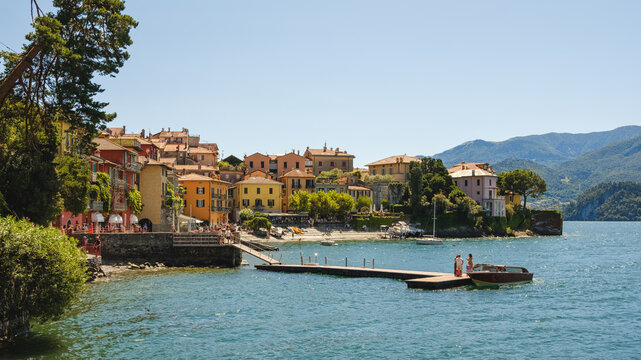 view of the town