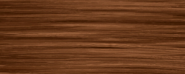 Uniform walnut wooden texture with horizontal veins. Vector wood background. Lining boards wall. Dried planks. Light wooden texture. Сut tree. Colored laminate. Cherry wood