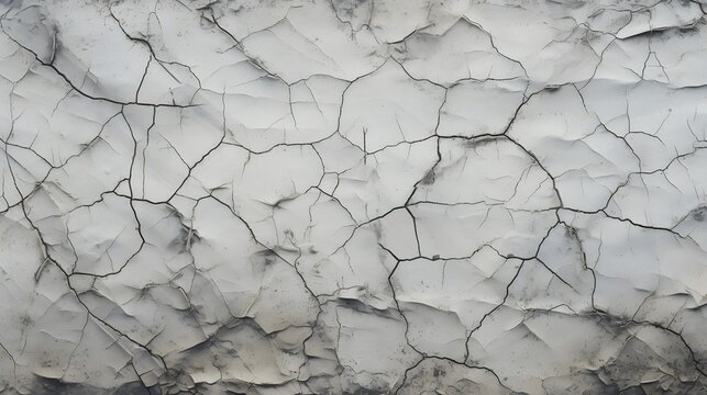texture craquelure blanc et gris, g&eacute;n&eacute;r&eacute; par IA