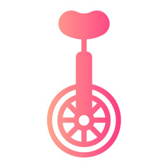 monocycle gradient icon © ajat