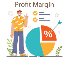 Profit margin. Profitability ratio of the share of profit in the total income
