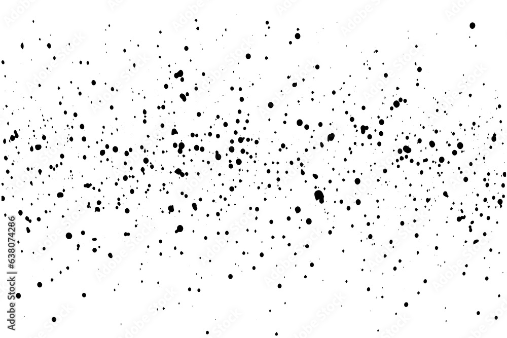 Poster gritty gravel texture. gradient halftone overlay backdrop. monochrome abstract splattered design vec