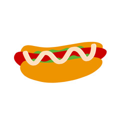 Hot dogs with mustard