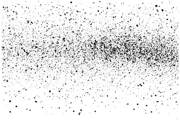 Obraz premium Gritty gravel texture. Gradient halftone overlay backdrop. Monochrome abstract splattered design vector background.