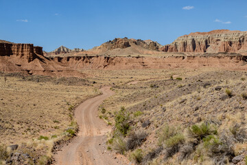 Beautiful rock formations in Utah