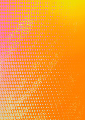 Orange dots textured vertical background with copy space for text or image, Usable for social media, story, banner, Ads, poster, celebration, event, card, sale, and online web ads