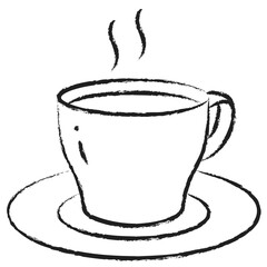 Hand drawn Espresso coffee icon