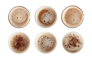 Hot Chocolate Cup, Cacao Mug, Cocoa Beverage, Christmas Drink Glass with Foam, Healthy Breakfast