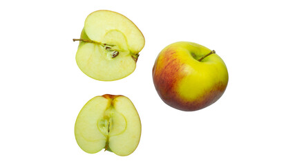 Apples isolated on white background