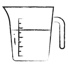 Hand drawn Measuring Jug icon