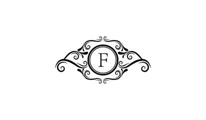 Luxury Royal Flower Logo F