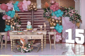 decoración de lujo para fiestas 