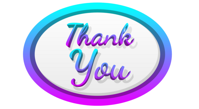 Thank You Message With banner Effect animated. 3d text effect animation. - Powered by Adobe
